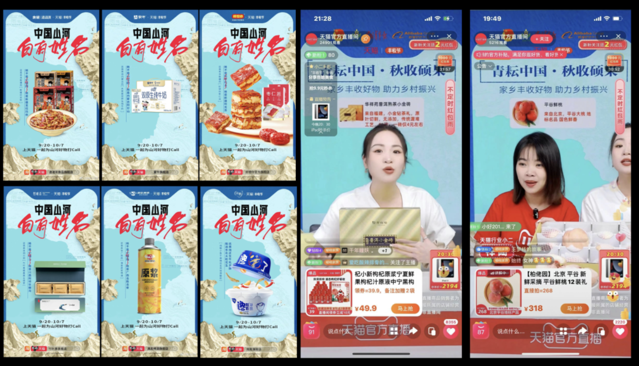 淘宝为全国34省市自治区家乡宝贝打call，助力落地百万公益助农项目